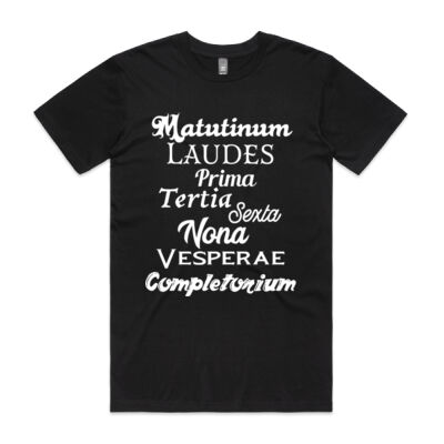 Divine Office Hours T-shirt Thumbnail